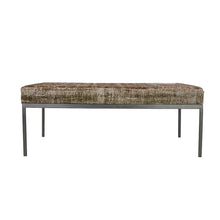 Load image into Gallery viewer, Turkish Vintage Rug Ottoman, Gun Metal GA145-indBE044