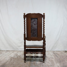 Load image into Gallery viewer, Embossed French Leather Chairs, S/2, G063
