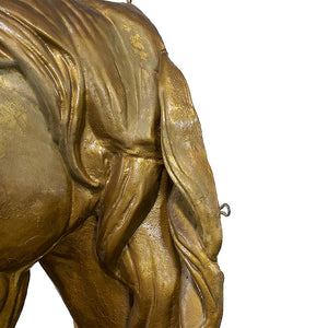 French Butcher's Shop Metal Horse Head, G021