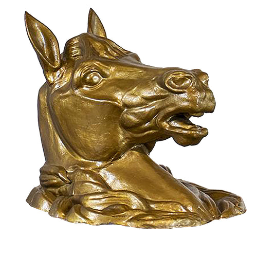 French Butcher's Shop Metal Horse Head, G021