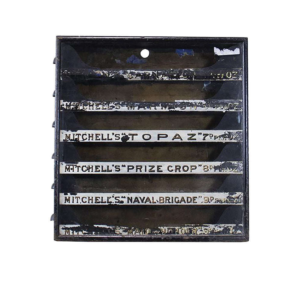 Mitchell's Tobacco Display Cabinet, G047