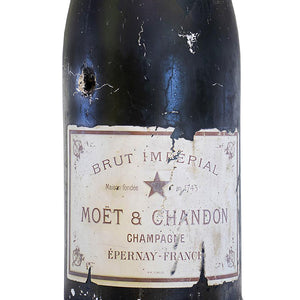Moet and Chandon Champagne Advert Bottle, G048