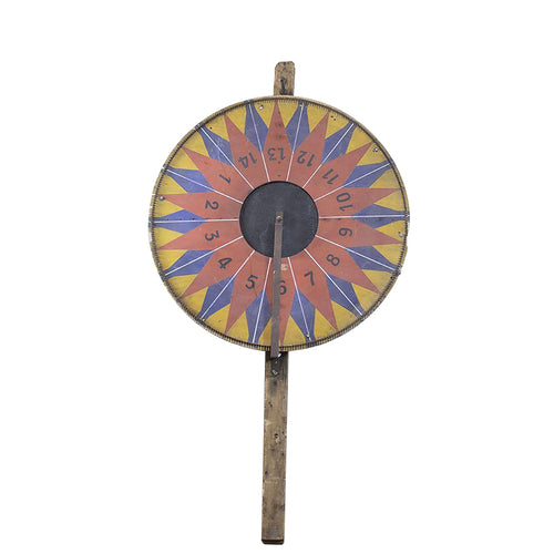 Vintage French Game Wheel, G083