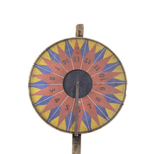 Load image into Gallery viewer, Vintage French Game Wheel, G083