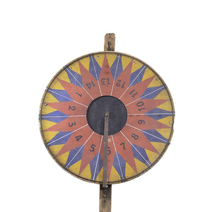Vintage French Game Wheel, G083
