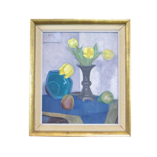 Oil on Canvas by Yngve Berg, dated 1939, G115