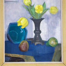 Load image into Gallery viewer, Oil on Canvas by Yngve Berg, dated 1939, G115