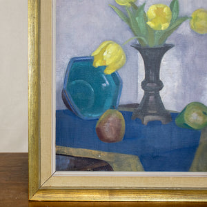 Oil on Canvas by Yngve Berg, dated 1939, G115