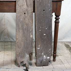 1700's Carved Pillar Decorations, Pair, G119