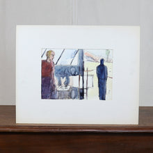 Load image into Gallery viewer, John Ivar Berg (1916-2003) Party Drawing and Watercolor with Mixed Motifs, Set of 16, G120