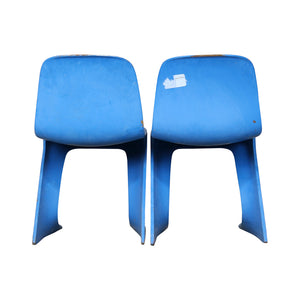 Eastern Germany 'Z' Chairs by Ernst Moeckl, S/4, G126