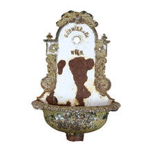 Load image into Gallery viewer, Decorative Cast Iron Wall Fountain, G129