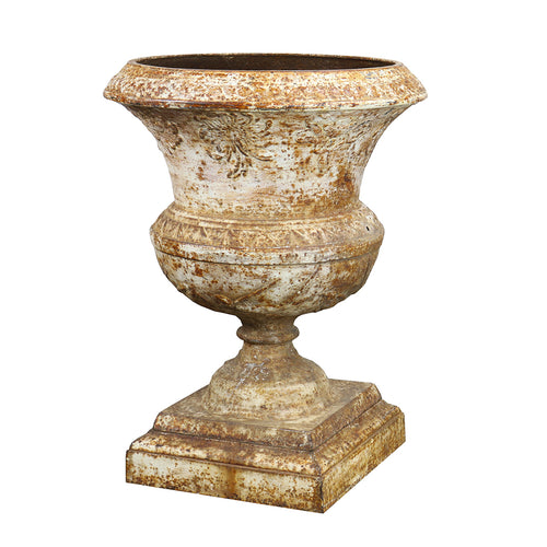 Early 1900's Cast Iron Urn, G138