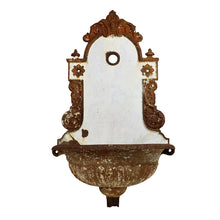 Load image into Gallery viewer, Decorative Cast Iron Wall Fountain, G166