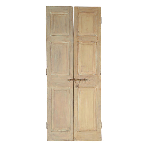 Wooden Door, Pair, G402