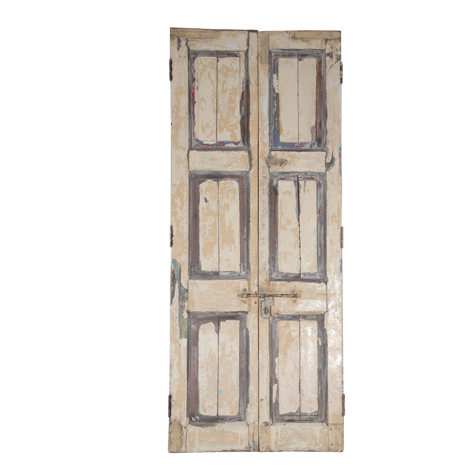 Wooden Door, Pair, G408