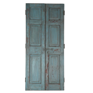 Wooden Door, Pair, G408a