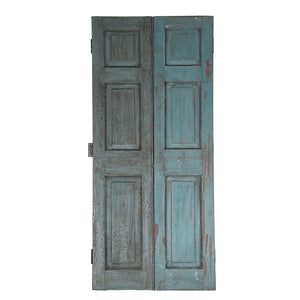Wooden Door, Pair, G408a