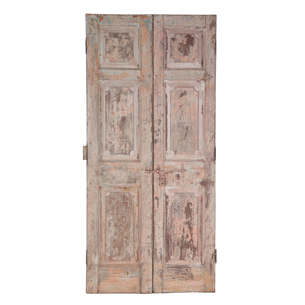 Wooden Door, Pair, G408b
