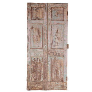 Wooden Door, Pair, G408b