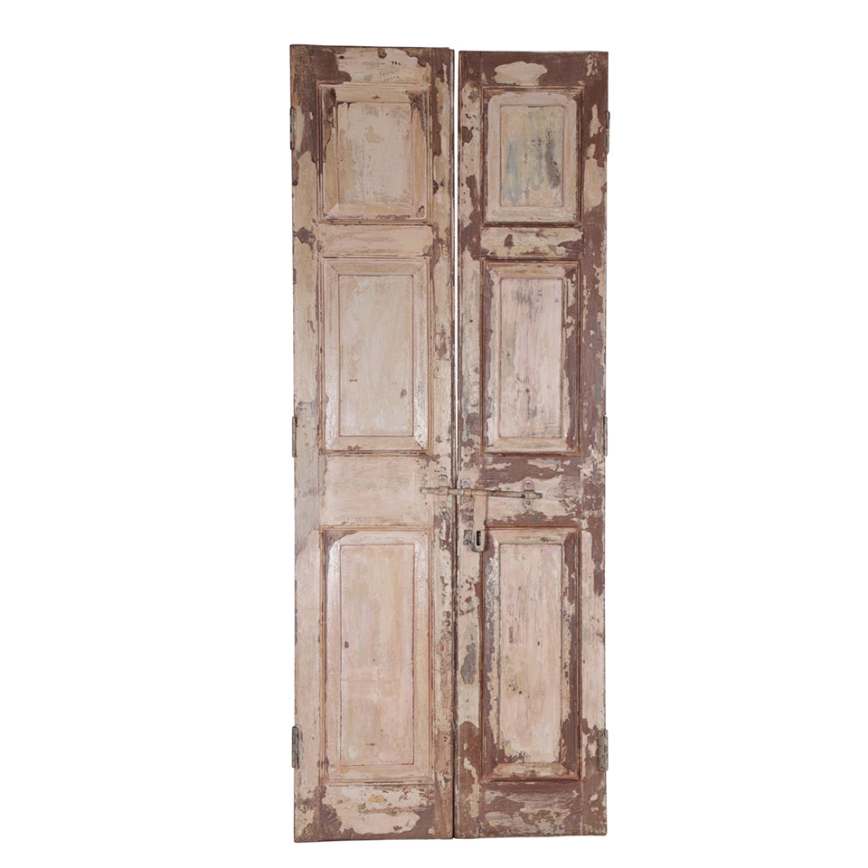 Wooden Door, Pair, G410