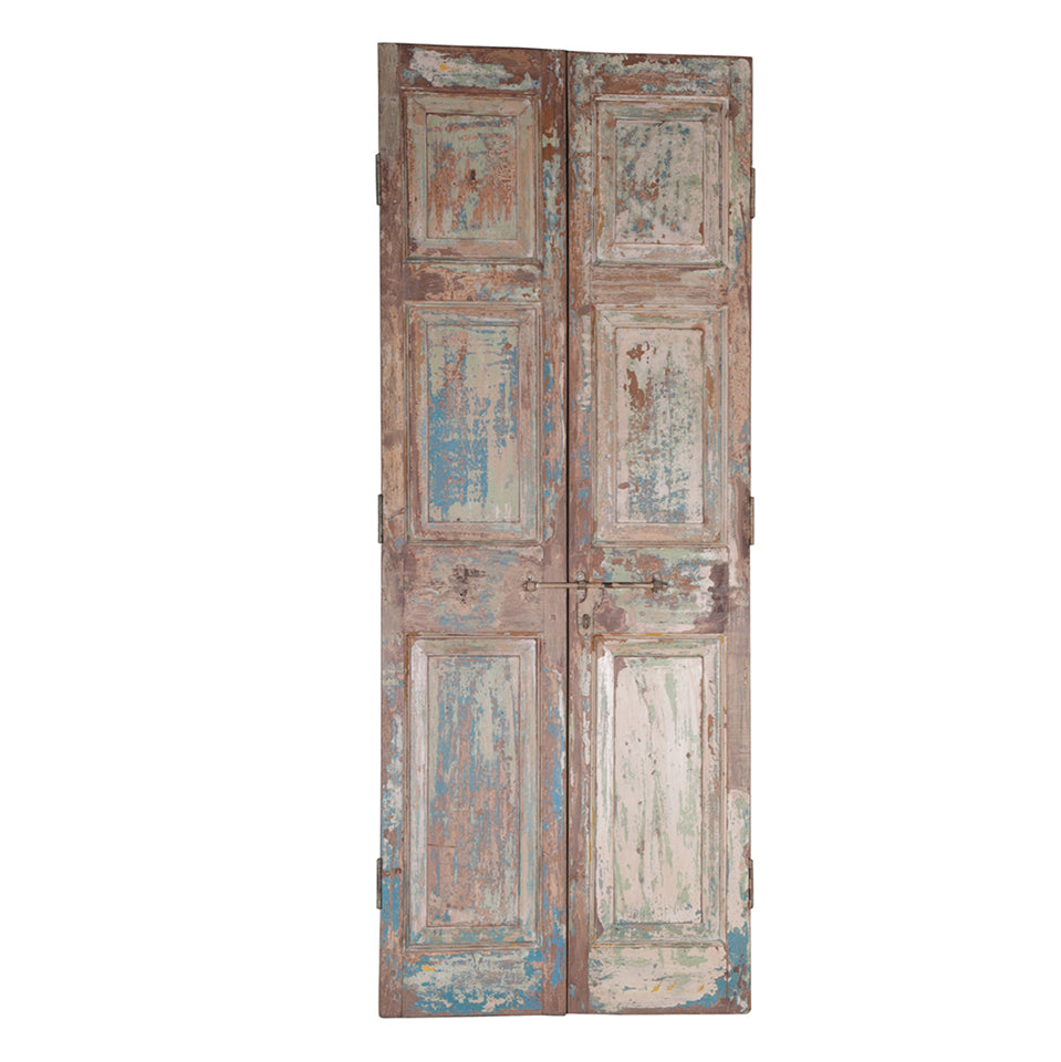 Wooden Door, Pair, G412