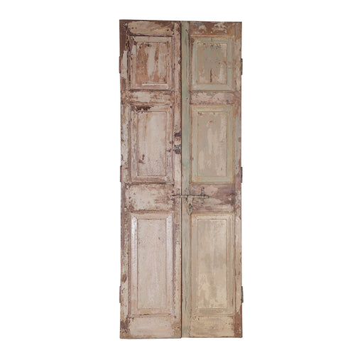 Wooden Door, Pair, G413
