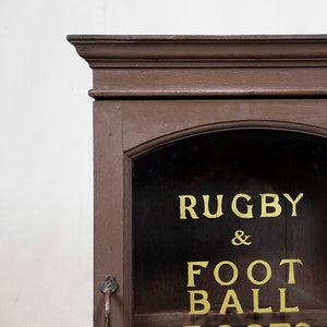 Rugby and Football Indian Wall Cabinet, G052