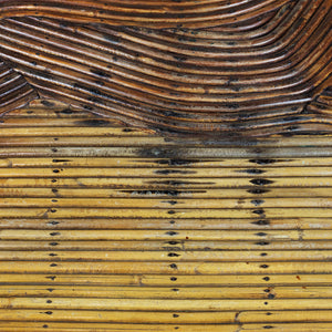 Mid-Century Bamboo Horse Table, G046