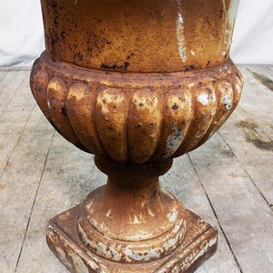 European Cast Iron Garden Urn, G015